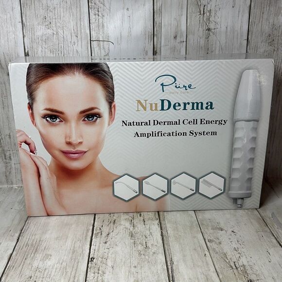 Pure NuDerma Natural Dermal Cell Energy Amplification System Skin Therapy Wand - Picture 1 of 4